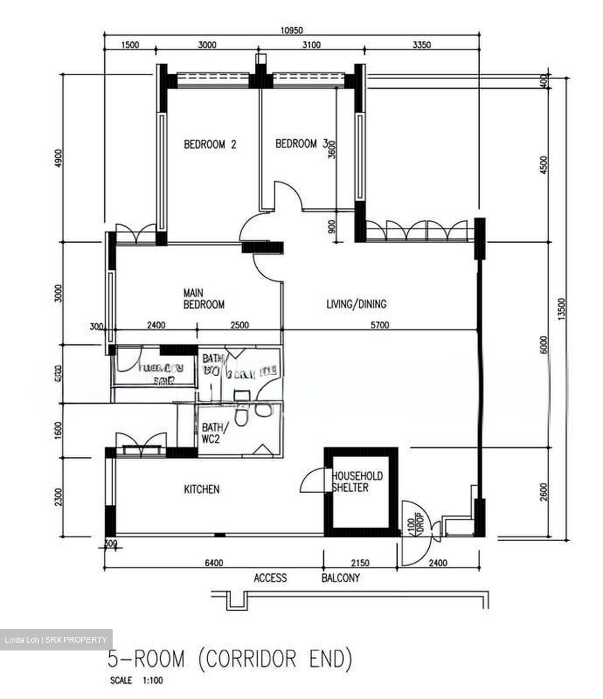 Blk 661C Jurong West Street 64 (Jurong West), HDB 5 Rooms #536107391
